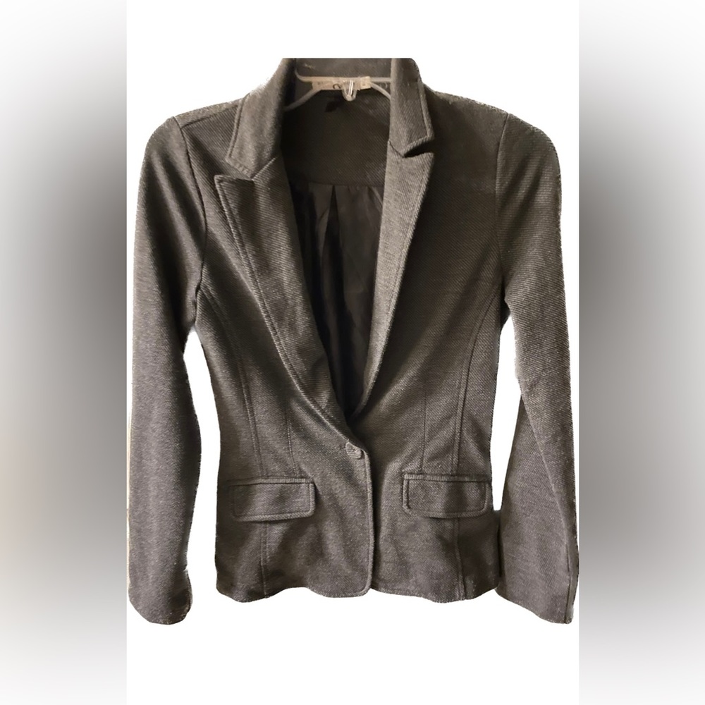 Final price❗️ Blazer, Size S, Charcoal Jacket Blazer, featuring a notch lapel